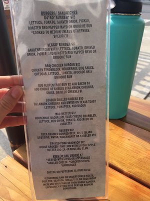 Menu photo 4 54-40 Brewing Washougal, WA