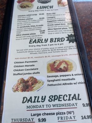 Menu photo 2 Santos Wood Fired Pizza Fort Pierce, FL Menu photo 2 Santos Wood Fired Pizza Fort Pierce, FL