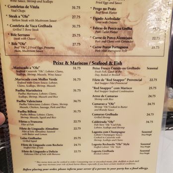 Ole Restaurant - Menu - Portuguese Near Me - Farmingville, New York Ole Restaurant - Menu - Portuguese Near Me - Farmingville, New York