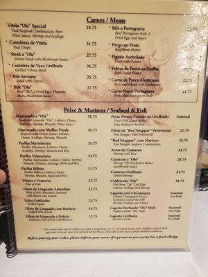 Menu photo 2 Ole Restaurant Farmingville, NY Menu photo 2 Ole Restaurant Farmingville, NY