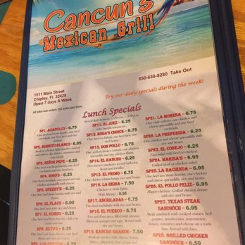 Cancun's Mexican Grill - Mexican Near Me - Chipley, Florida Cancun's Mexican Grill - Mexican Near Me - Chipley, Florida