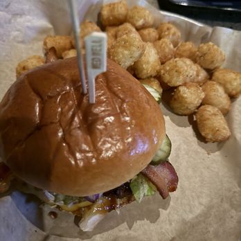 Lazy Dog Restaurant & Bar - BBQ Ranch Bacon Burger* - Comfort Food Near Me - Aurora, Colorado Lazy Dog Restaurant & Bar - BBQ Ranch Bacon Burger* - Comfort Food Near Me - Aurora, Colorado