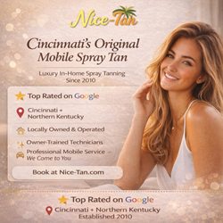 NICE-TAN Mobile Spray Tanning