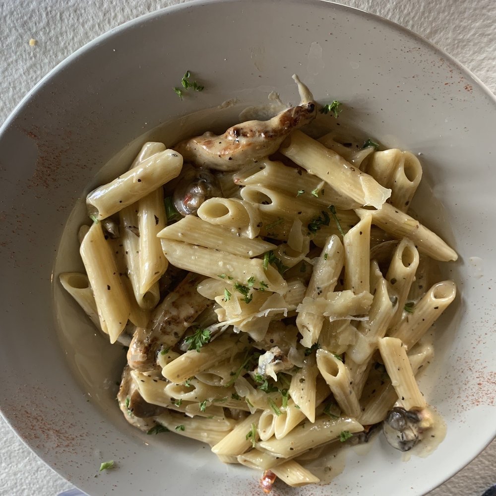 Chicken Mediterranean -- so good