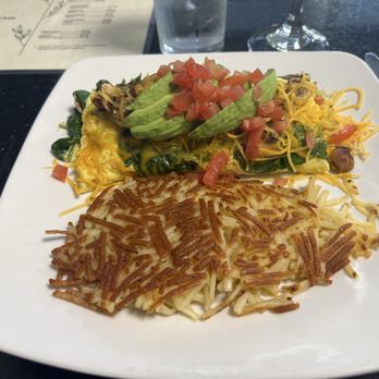 Lunas Restaurant - veggie omelette with hashbrowns. - Desserts Near Me - Daytona Beach Shores, Florida Lunas Restaurant - veggie omelette with hashbrowns. - Desserts Near Me - Daytona Beach Shores, Florida