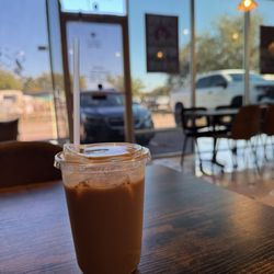 Caribbean Creole Coffee - Iced coffee at a special coffee shop!