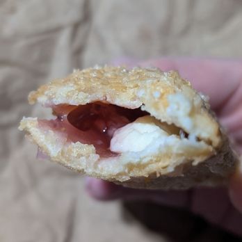 Popeyes - Cross-section of my strawberry cream cheese pie - Chicken Wings Near Me - Oshawa, Ontario Popeyes - Cross-section of my strawberry cream cheese pie - Chicken Wings Near Me - Oshawa, Ontario