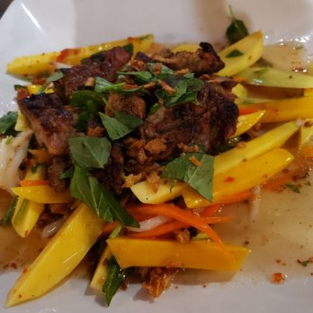 Old Saigon Cafe - Mango salad with chicken - Vietnamese Near Me - Houston, Texas Old Saigon Cafe - Mango salad with chicken - Vietnamese Near Me - Houston, Texas