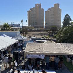 Solazo - Beer & Food festival in their back outside area