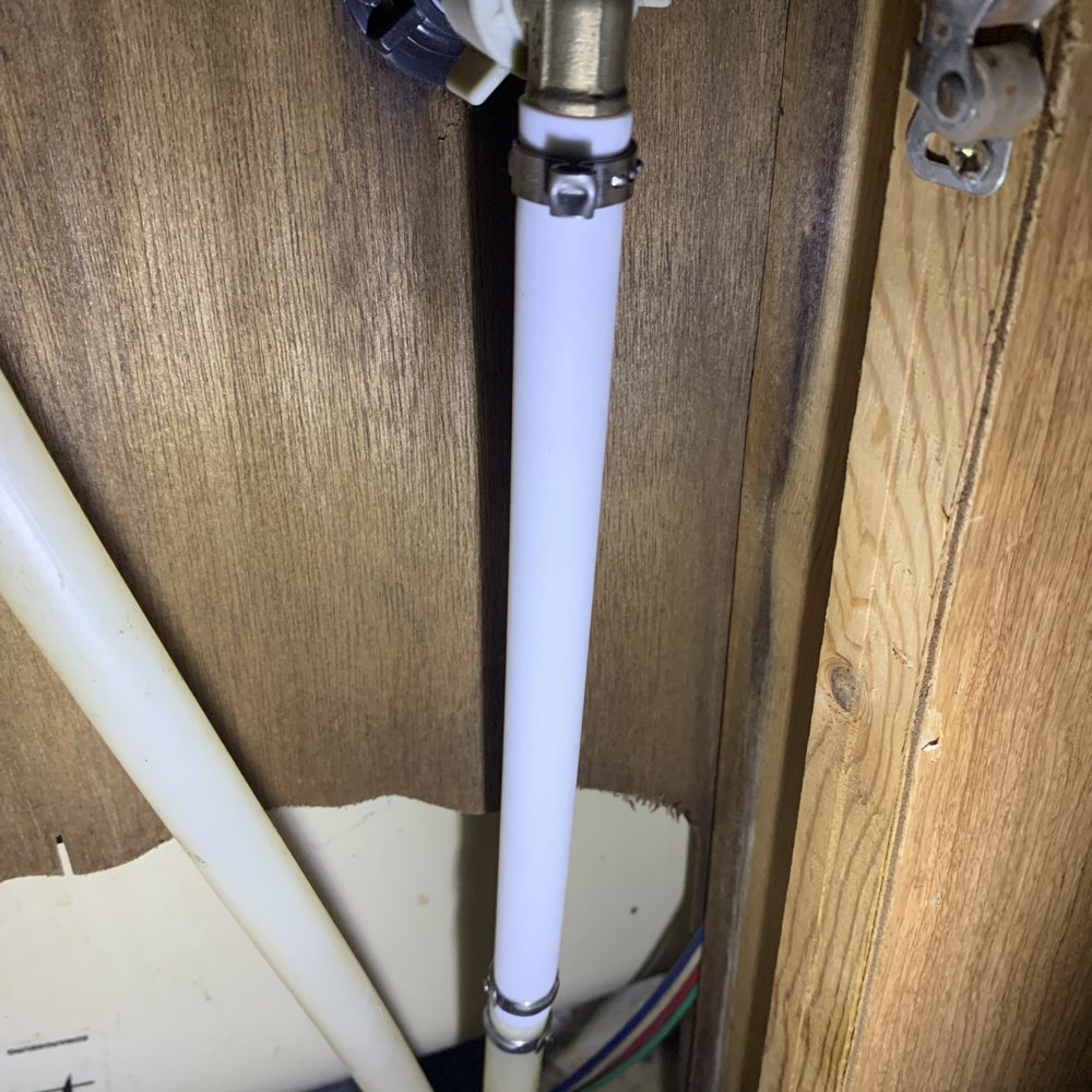 Handyman JoFlo - Fixed water leak in RV shower line - Handyman Near Me Handyman JoFlo - Fixed water leak in RV shower line - Handyman Near Me