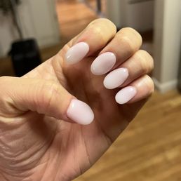 Powder dipped nails Powder dipped nails