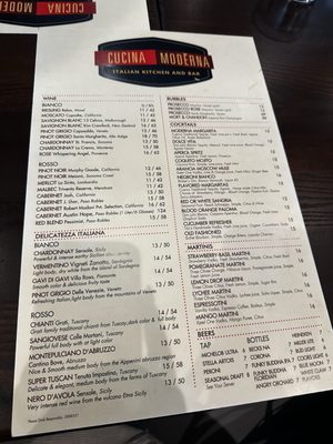 Menu photo 2 Cucina Moderna Miramar, FL Menu photo 2 Cucina Moderna Miramar, FL