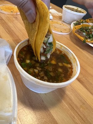 Güerito’s Red Tacos by null