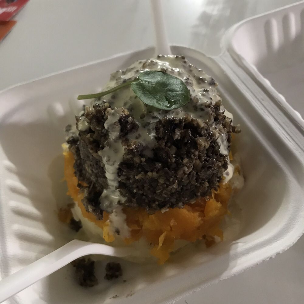 Haggis with sauce Haggis with sauce