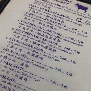 Pho Ha - Portion of the menu - Vietnamese Near Me - Moreno Valley, California Pho Ha - Portion of the menu - Vietnamese Near Me - Moreno Valley, California