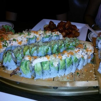 Asian Garden - Miami Heat roll and Dragon roll. Amazing! - Chinese Near Me - Hialeah, Florida