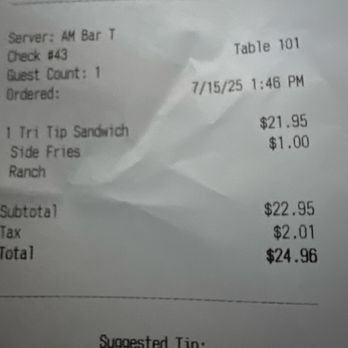Oscar's Brewing Company - My receipt - Breweries Near Me - Temecula, California