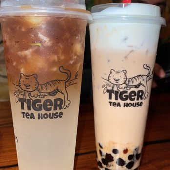 Tiger Tea House - Cloudy mojito , sea salt crema with boba - Bubble Tea Near Me - Hanford, California Tiger Tea House - Cloudy mojito , sea salt crema with boba - Bubble Tea Near Me - Hanford, California