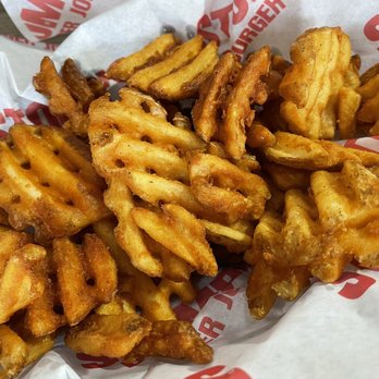 Stomp's Burger Joint 2 - Seasoned Waffle Fries - Burgers Near Me - Pearland, Texas