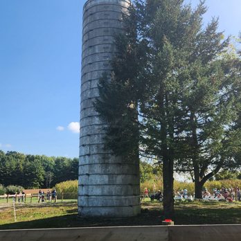 Lawrence Orchards - a silo in the background - Fruits & Veggies Near Me - Marion, Ohio