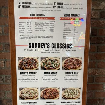 Shakey's Pizza Parlor - Menu - Pizza Near Me - Huntington Park, California Shakey's Pizza Parlor - Menu - Pizza Near Me - Huntington Park, California