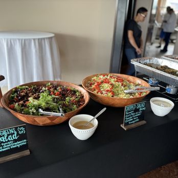 Stony Creek Brewery - Catered event with salads, vegetables, potatoes, lobster sliders, lemon chicken and a curry couscous - Breweries Near Me - Branford, Connecticut Stony Creek Brewery - Catered event with salads, vegetables, potatoes, lobster sliders, lemon chicken and a curry couscous - Breweries Near Me - Branford, Connecticut