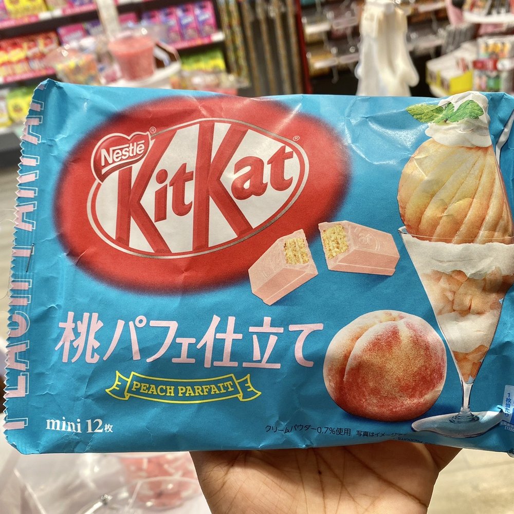 Its Sugar - Peach Parfait Kit Kat - Japanese - Candy Stores Near Me - Boca Raton, Florida