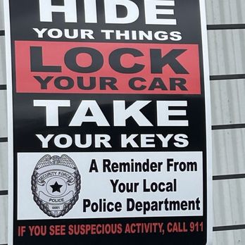 Cidercade Houston - The word suspicious is written incorrectly on all their warning signs - Arcades Near Me - Houston, Texas