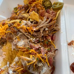 Poppy's Smokehouse - Pork nachos mmmmm