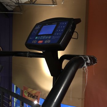 World Gym - One of the three stair steppers being held together with duck tape - Gyms Near Me - Smyrna, Georgia