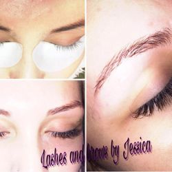 Jessica the Lash and Browcrafter - My before and after pictures!