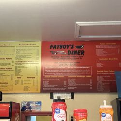 Fat Boys Diner - Menu