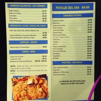 Cebiche's Place - Menu - Seafood Near Me - Miami, Florida Cebiche's Place - Menu - Seafood Near Me - Miami, Florida
