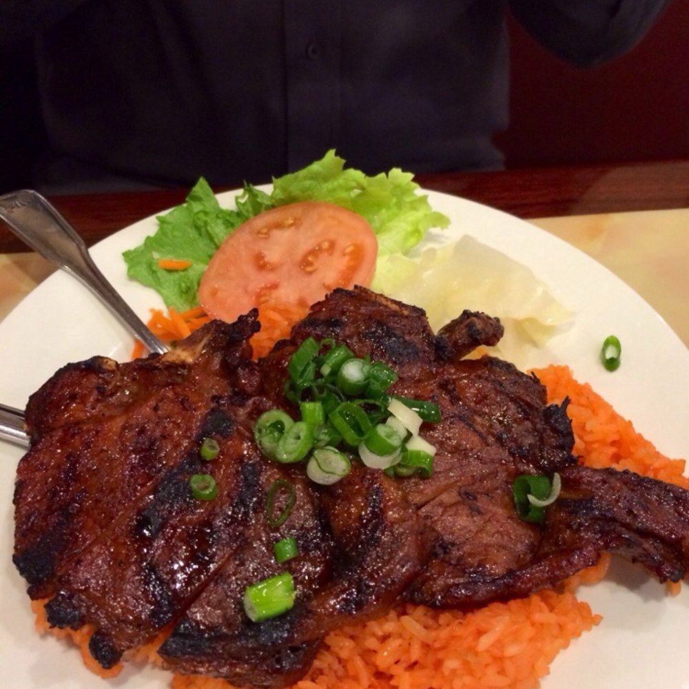 Mi La Cay - Tomato rice and pork chop - Vietnamese Near Me - Silver Spring, Maryland Mi La Cay - Tomato rice and pork chop - Vietnamese Near Me - Silver Spring, Maryland