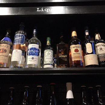 Commonwealth Tap - Liquor selection. They have George Clooney's tequila. - Wine Bars Near Me - Prospect, Kentucky