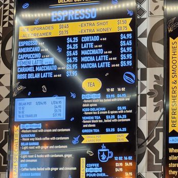 Delah Coffee - Menu - Desserts Near Me - Oakland, California