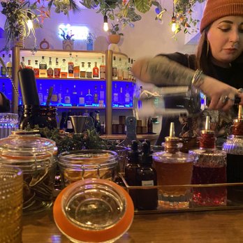 Marmalade Boutique and Lounge - Katie Lynn mixing her drinks! - Wine Bars Near Me - Arvada, Colorado