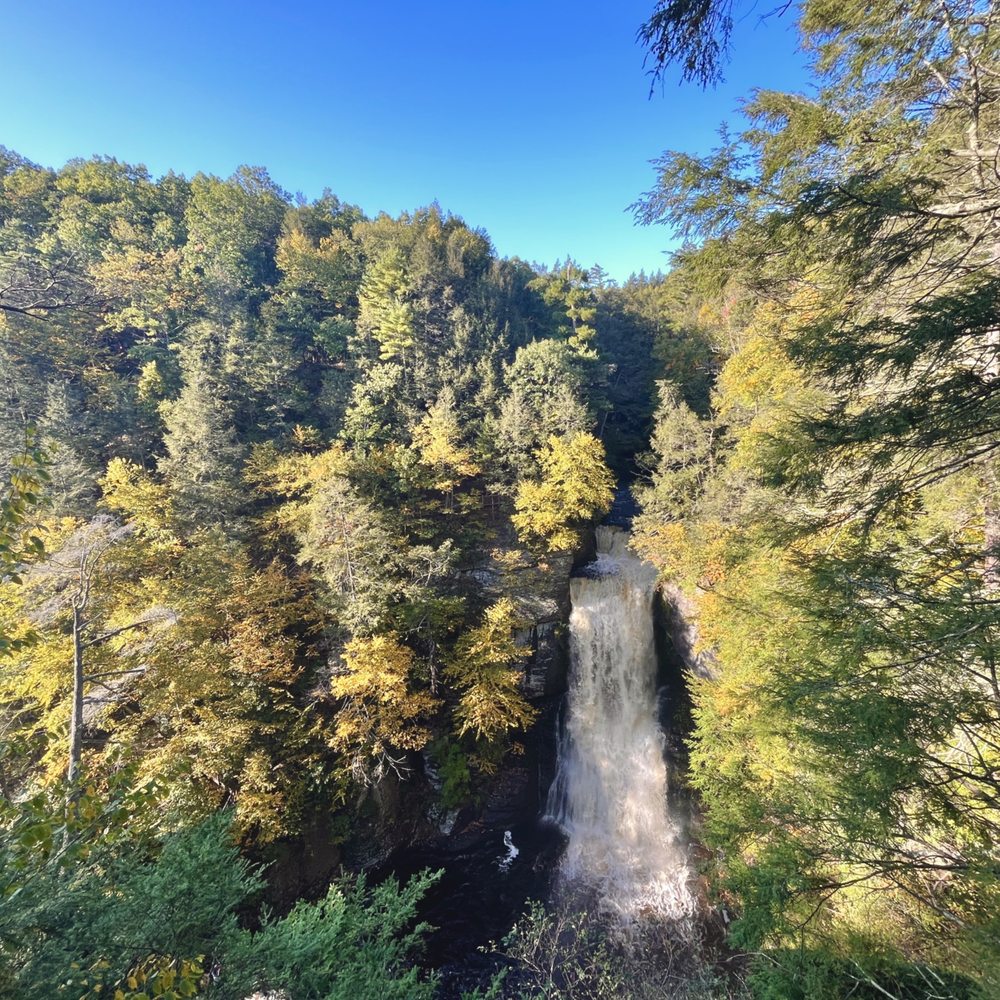 Bushkill Falls - #3 on the map, top of the main falls. - Tours Near Me - Bushkill, Pennsylvania Bushkill Falls - #3 on the map, top of the main falls. - Tours Near Me - Bushkill, Pennsylvania