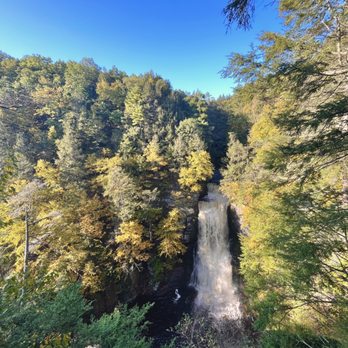 Bushkill Falls - #3 on the map, top of the main falls. - Tours Near Me - Bushkill, Pennsylvania