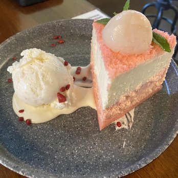 U :Dessert Story - Double Fromage Lychee Cheesecake (New) - Desserts Near Me - Berkeley, California