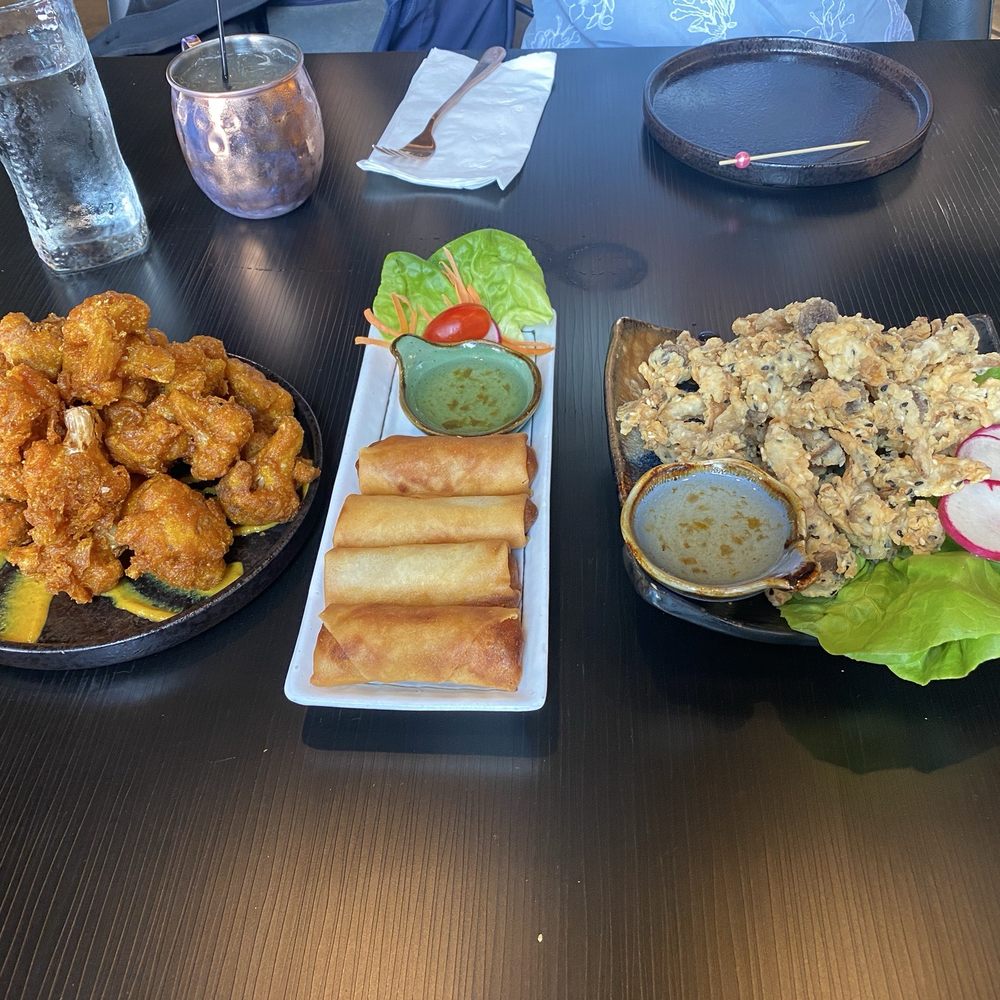 Kalabaw Bar & Kitchen - Cauliflower, lumpiang and friend mushrooms - Thai Near Me - Seattle, Washington Kalabaw Bar & Kitchen - Cauliflower, lumpiang and friend mushrooms - Thai Near Me - Seattle, Washington