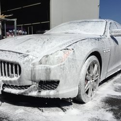 Gee's Mobile Wash & Detail - Foam Wax Wash Package for this Quattroporte GTS