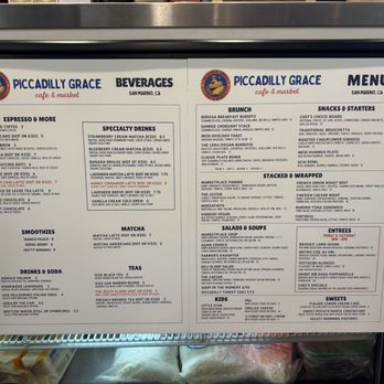 Piccadilly Grace - Cafes Near Me - San Marino, California