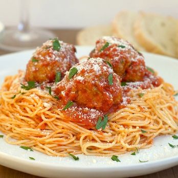 3 Dimensional Catering & Events - a plate of spaghetti and meatballs - Caterers Near Me - Richardson, Texas 3 Dimensional Catering & Events - a plate of spaghetti and meatballs - Caterers Near Me - Richardson, Texas