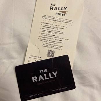 The Rally Hotel - Thoughtful amenities (7/2021) - Hotels Near Me - Denver, Colorado The Rally Hotel - Thoughtful amenities (7/2021) - Hotels Near Me - Denver, Colorado