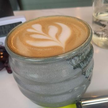 Side Door Cafe - Jacob makes great cappuccino art - Cafes Near Me - Norwood, Massachusetts