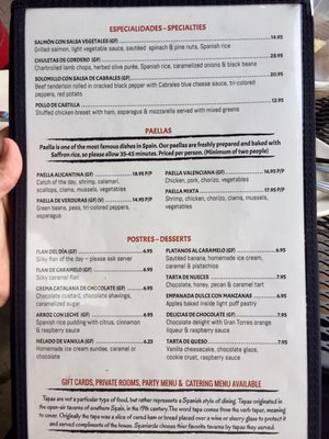 Menu photo 8 La Tasca Restaurant Arlington Heights, IL Menu photo 8 La Tasca Restaurant Arlington Heights, IL