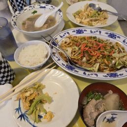 8. Spare Rib Soup 9. Pork Bitter Melon 11. Okinawan Style Stir Fried Noodle