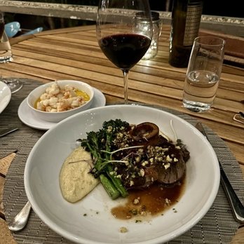 Zozo's - Osso buco with a side of lobster - Seafood Near Me - St John, Virgin Islands