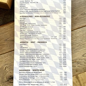 Maximilians - Menu (4 of 5) 14th April 2025 - German Near Me - Berlin, BE